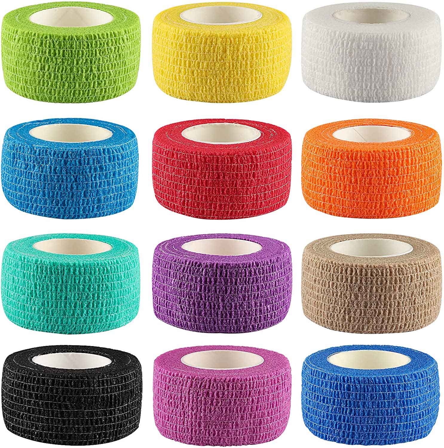 Elastic Self Breathable Self Adherent Wrap for Pets, Athletic Cohesive Bandage for  Sports Injury & Protection