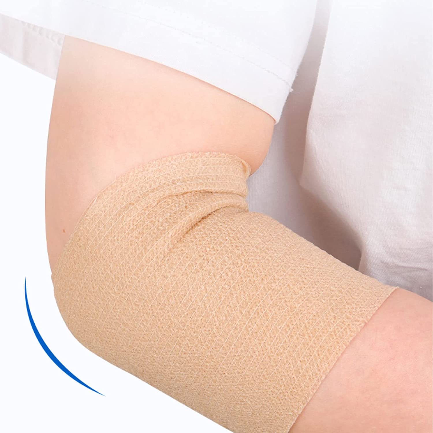 3 Inch 5 Yards Self Adherent Wrap bandage , Athletic Elastic Non Woven Cohesive Bandage – for Sports, First Aid Medical
